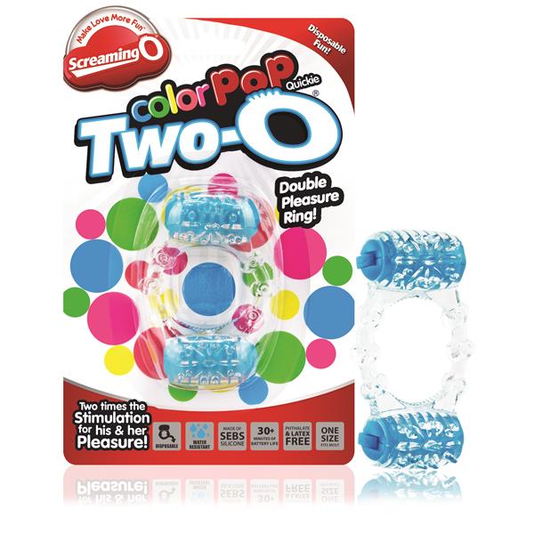 Screaming O Colour Pop Quickie Plus Two-O - Blue