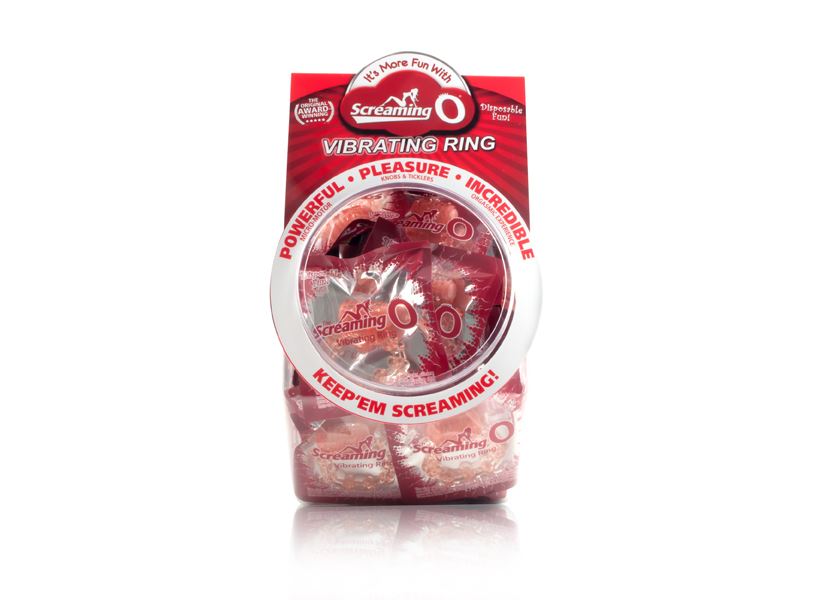 Screaming O Basic Ring in Candy Bowl Display (48)