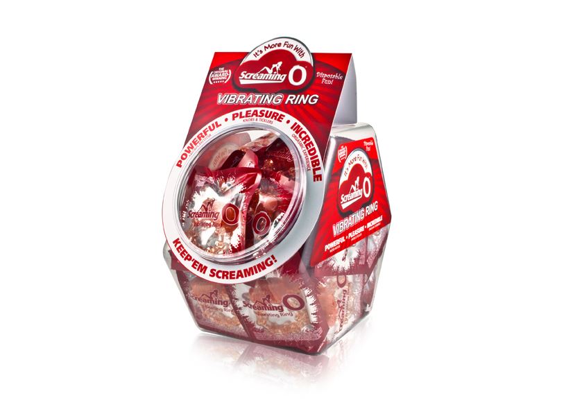 Screaming O Basic Ring in Candy Bowl Display (48)