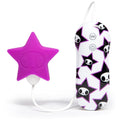 Tokidoki 10 Function Silicone Clitoral Vibrator Star Purple