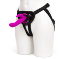 Happy Rabbit Vibrating Strap On Harness Set Purple