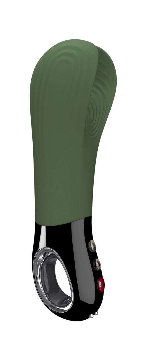 Fun Factory Manta - Moss Green - Vibrating Stroker