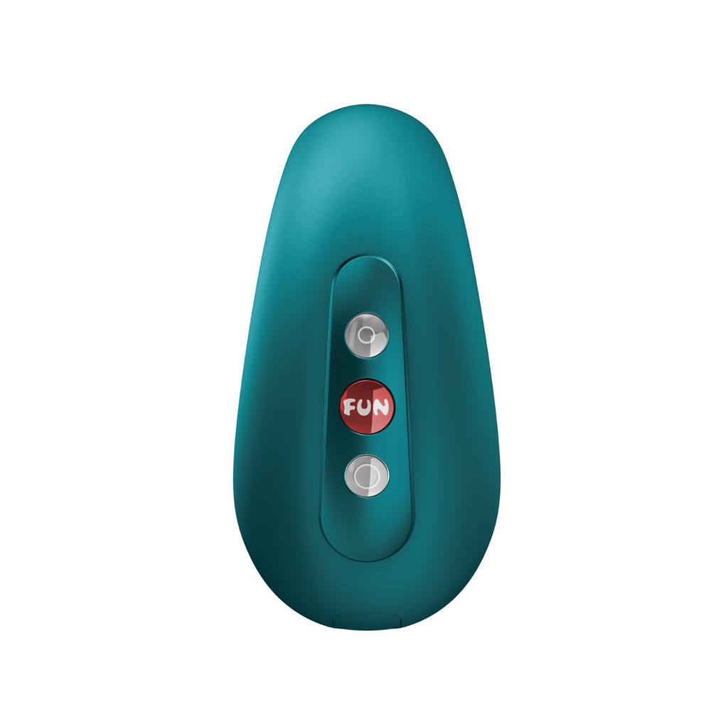 Fun Factory - Cherie - Double Air Pulse Vibrator - Bottle Green - Rechargeable  Battery