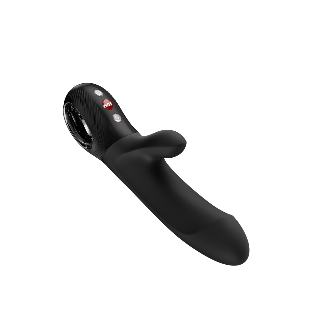 Fun Factory - Bi Stronic Embrace - Thrusting Pulsator - Black - Rechargeable  Battery