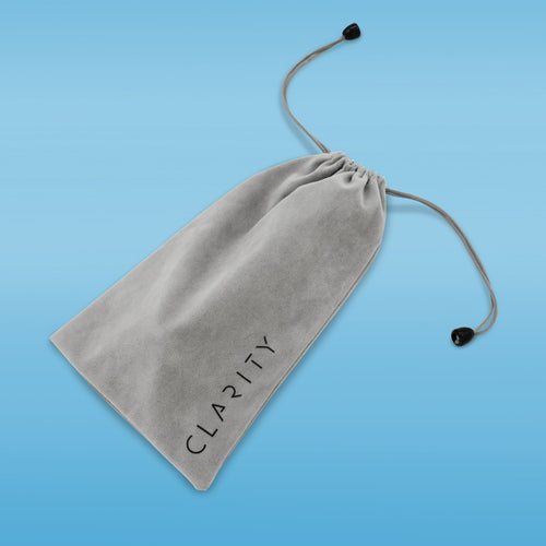 Clarity - Drawstring Bag - Velvet - Large
