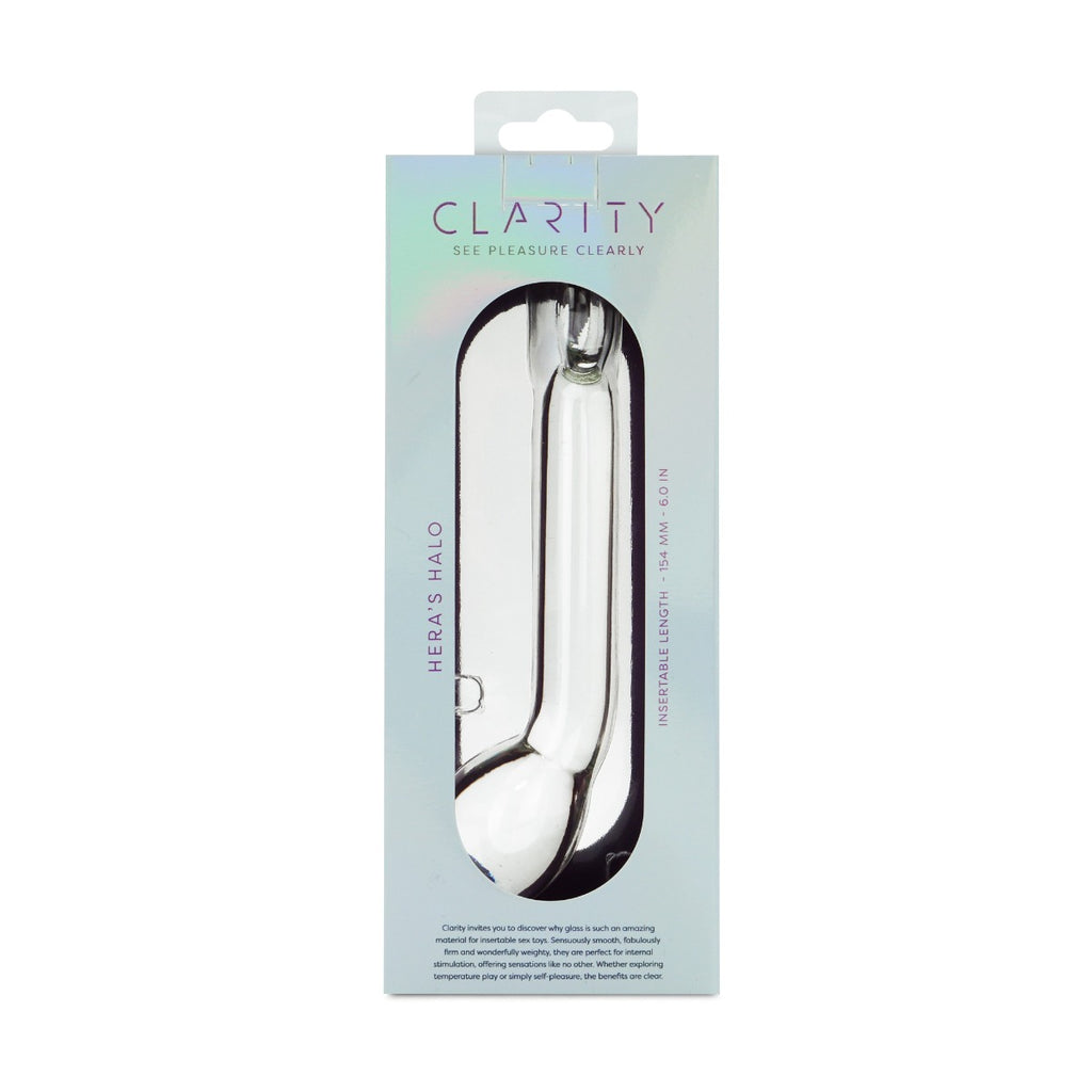 Clarity - Glass Dildo - Hera's Halo