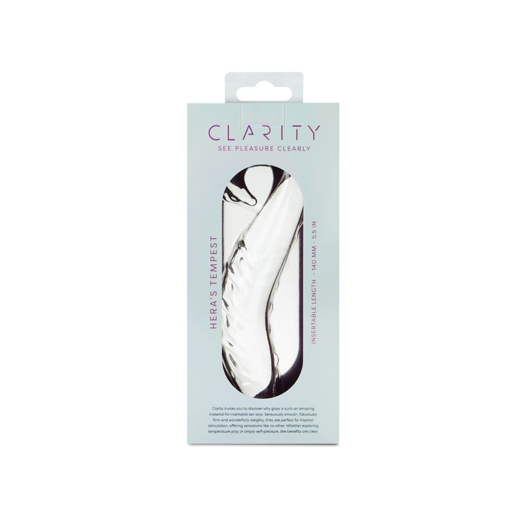 Clarity - Glass Dildo - Hera's Tempest