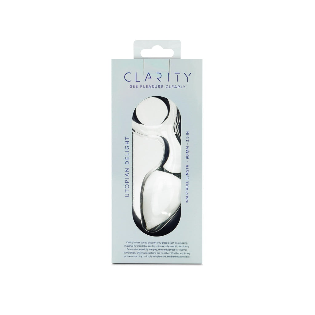 Clarity - Glass Dildo - Utopian Delight