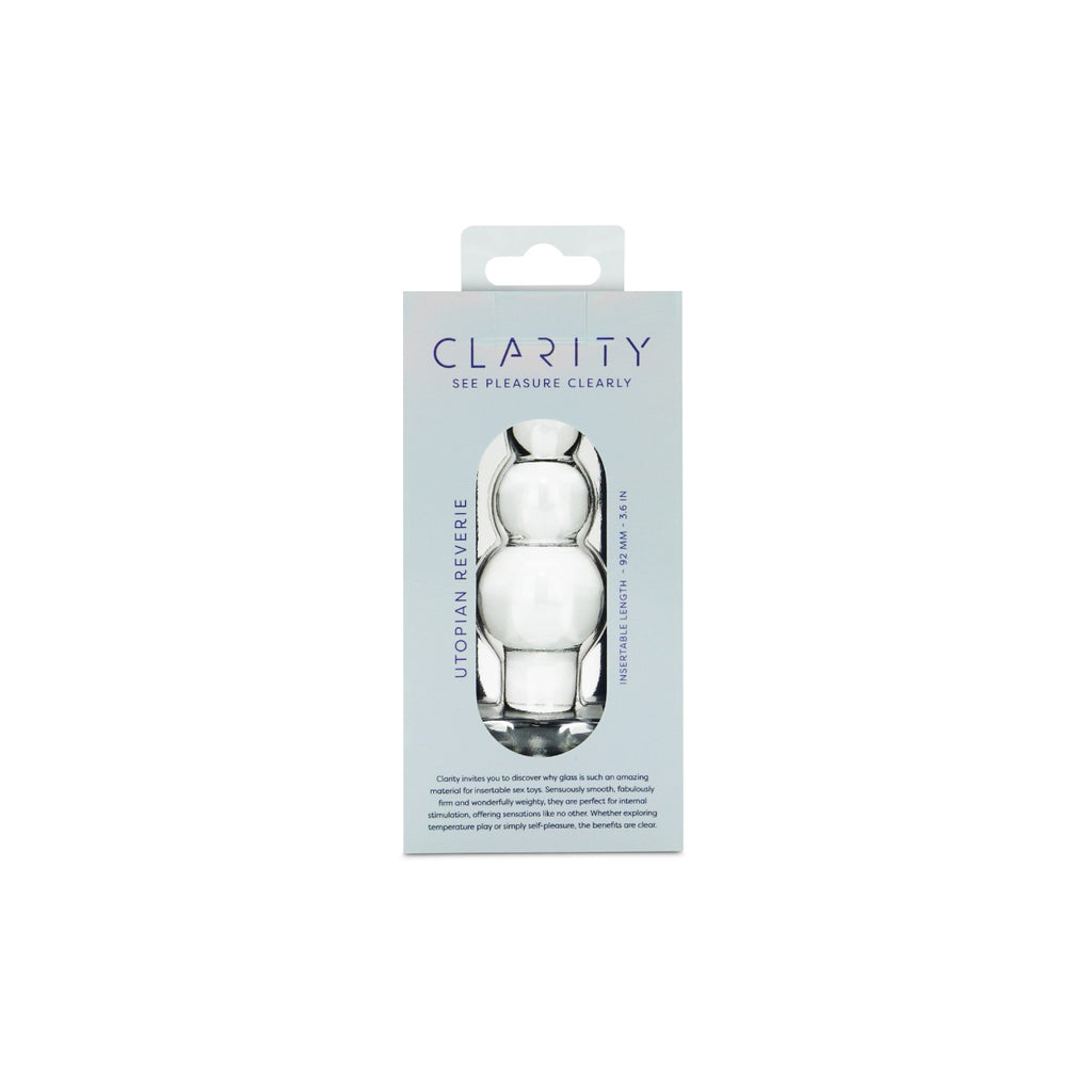 Clarity - Glass Dildo - Utopian Reverie