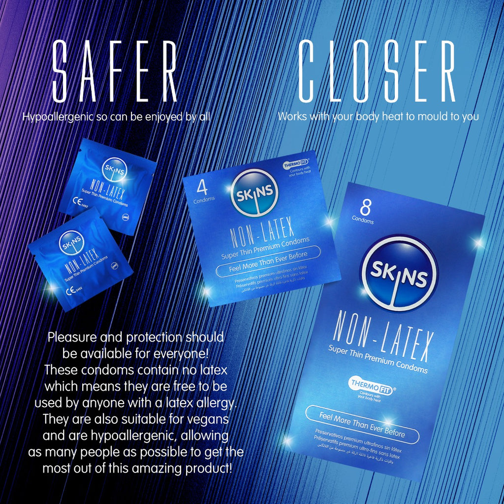 Skins Condoms Non-Latex 4 Pack