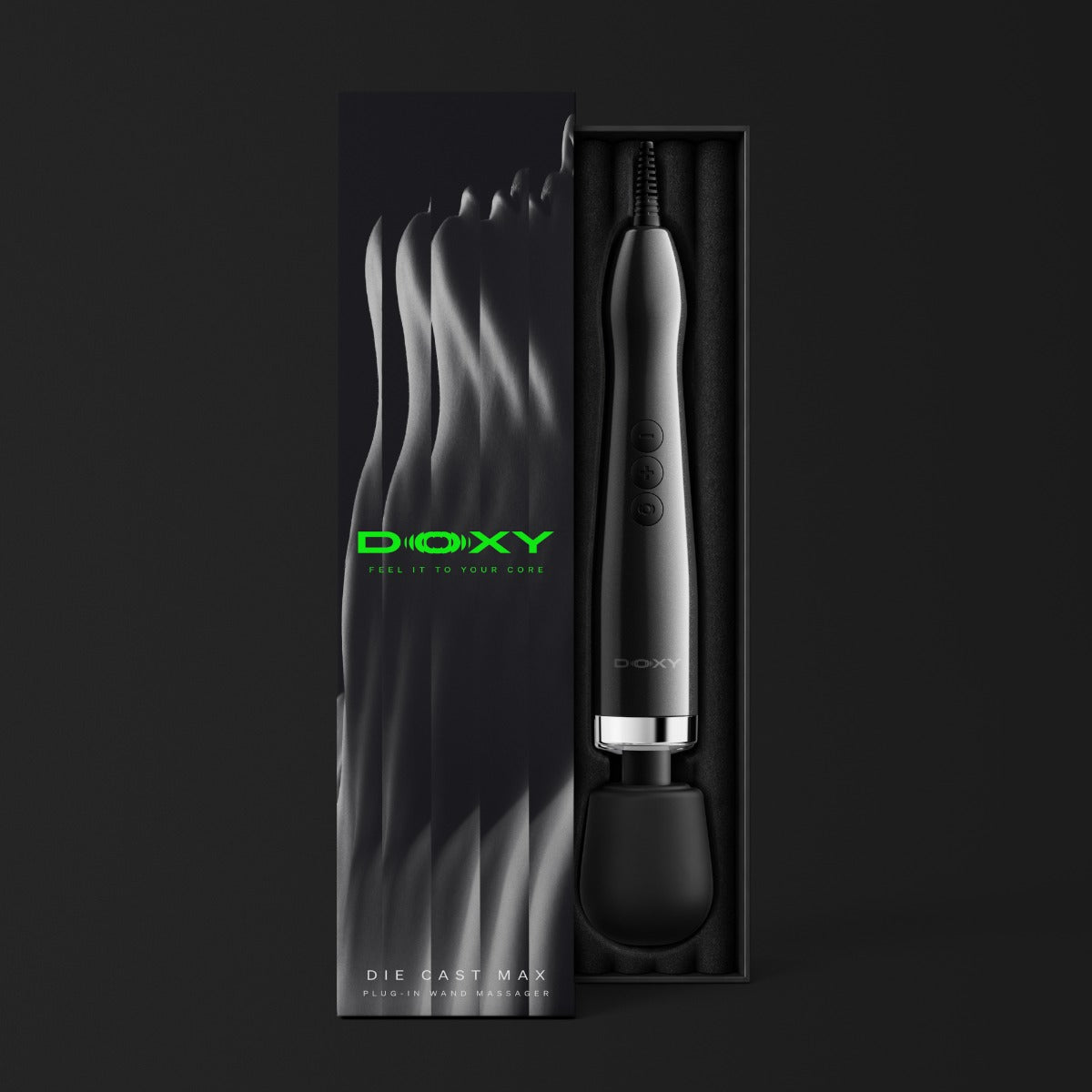 Doxy 2.0 - Die Cast Max Plugâ€‘In - Metal - Black