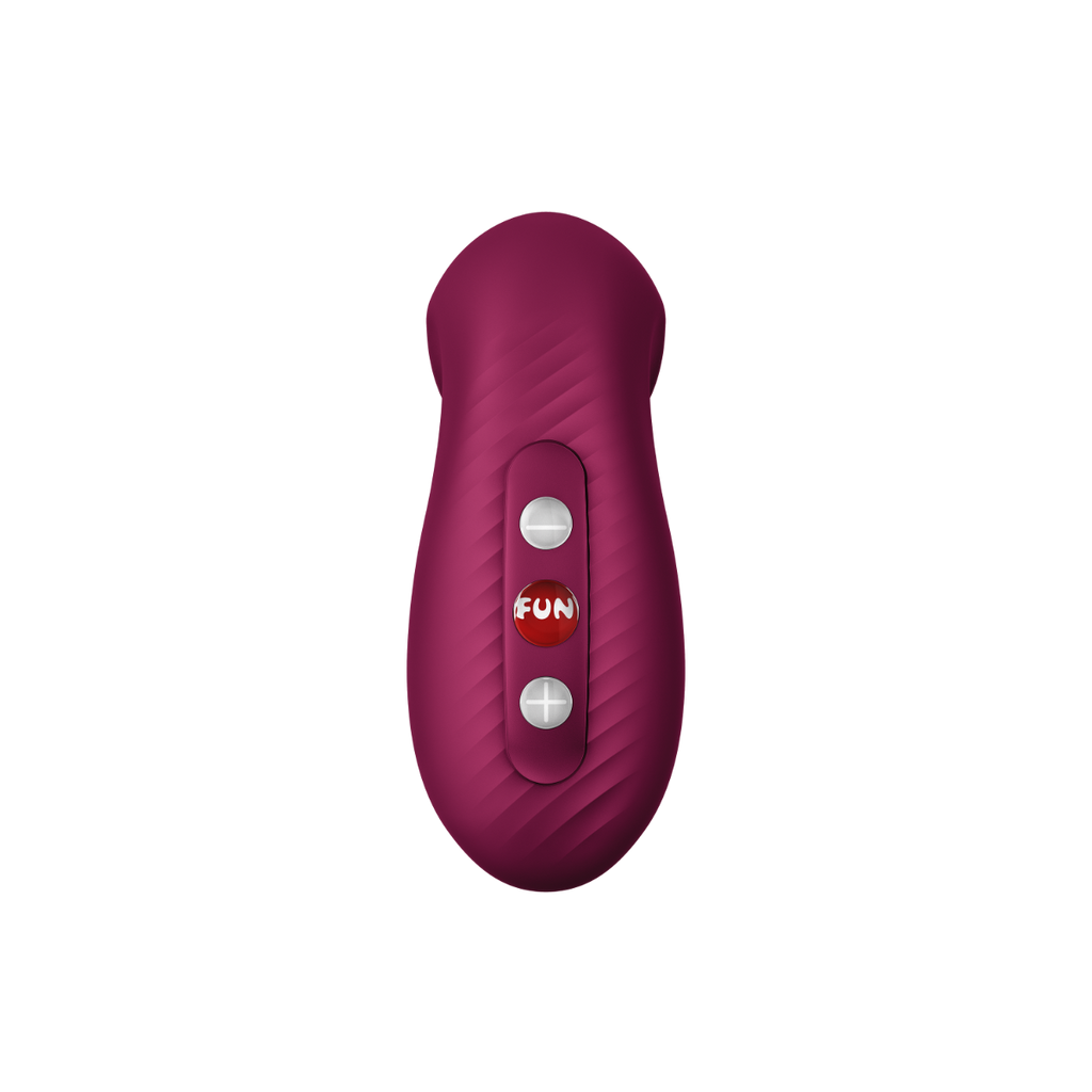 Fun Factory - Desire - Air Pulse Vibrator - Wine Red - Rechargeable  Battery
