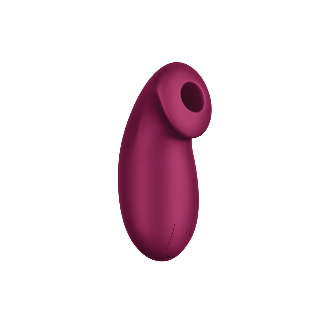 Fun Factory - Desire - Air Pulse Vibrator - Wine Red - Rechargeable  Battery