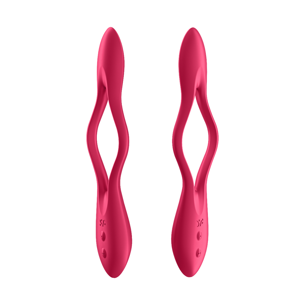 Satisfyer Elastic Joy Red Bendable Multi Vibrator