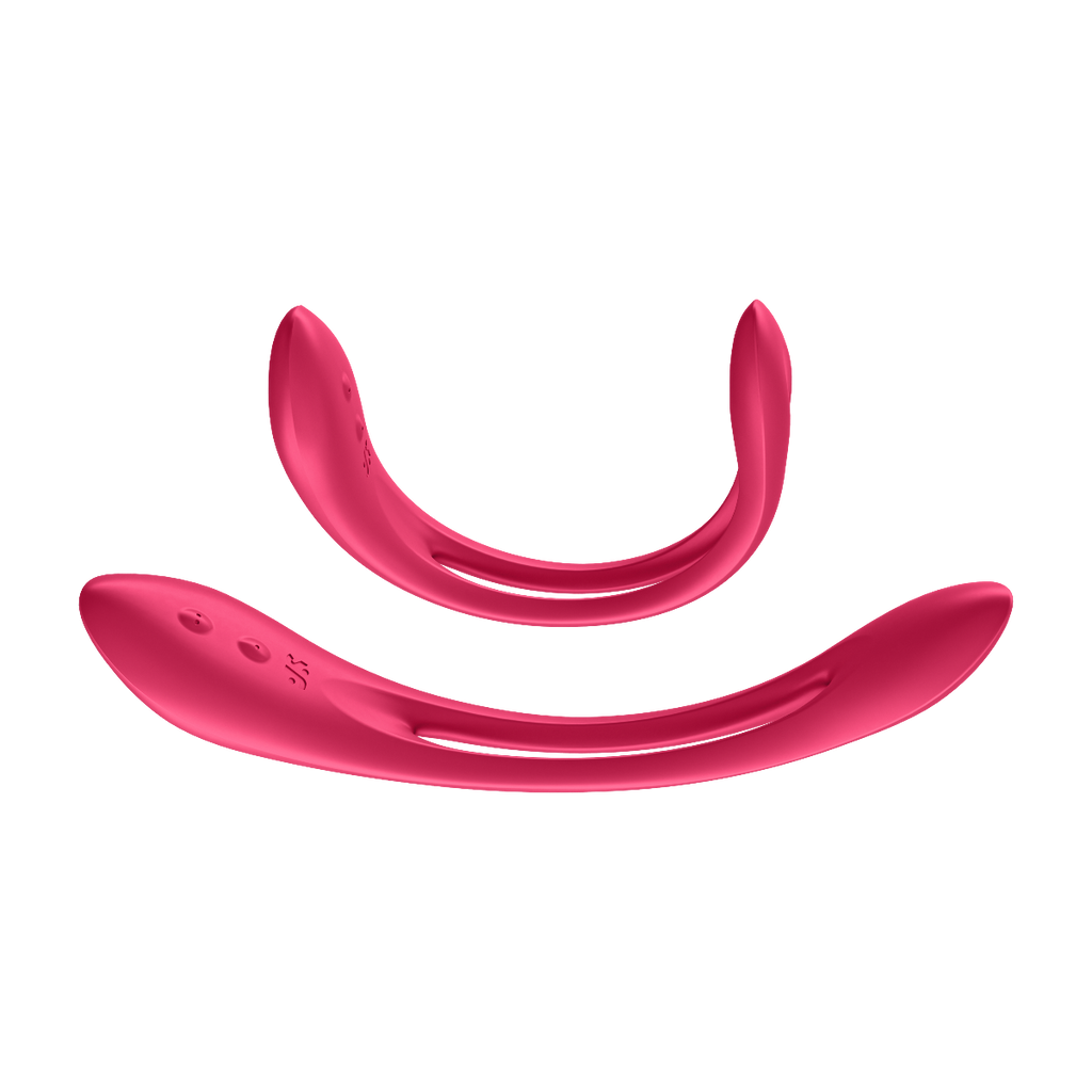 Satisfyer Elastic Joy Red Bendable Multi Vibrator