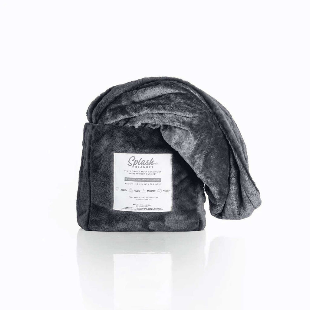Splash Blanket - Furlush (NON bonded) - Stormy - Large