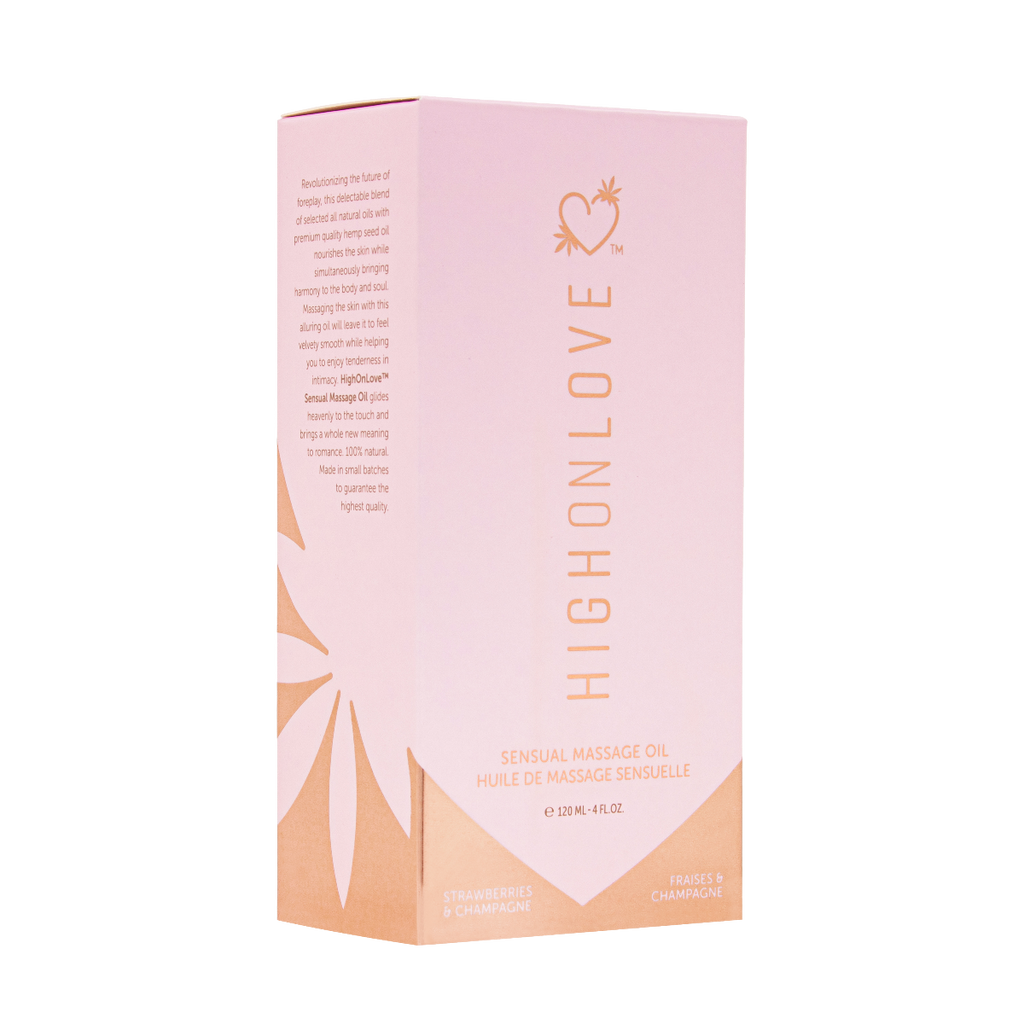 High On Love - Massage Oil - Strawberries & Champagne