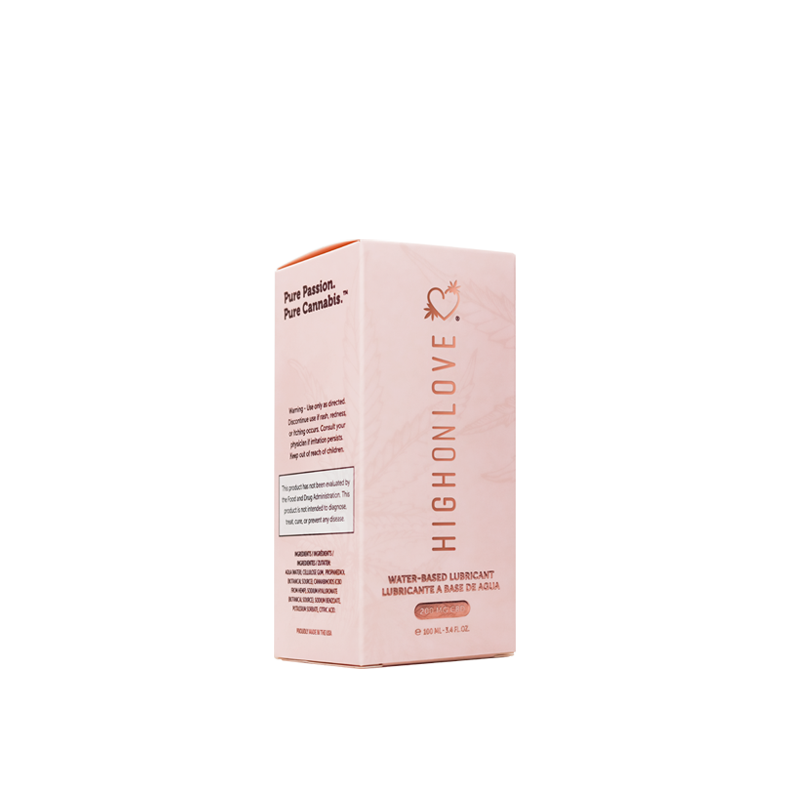 High On Love - Water-Based Lubricant with 200mg of CBD