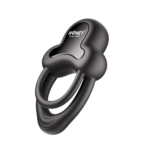 Honey Play Box â€“ Anello â€“ Vibrating Double Cock Ring with Clitoral Stimulator (App Controlled)