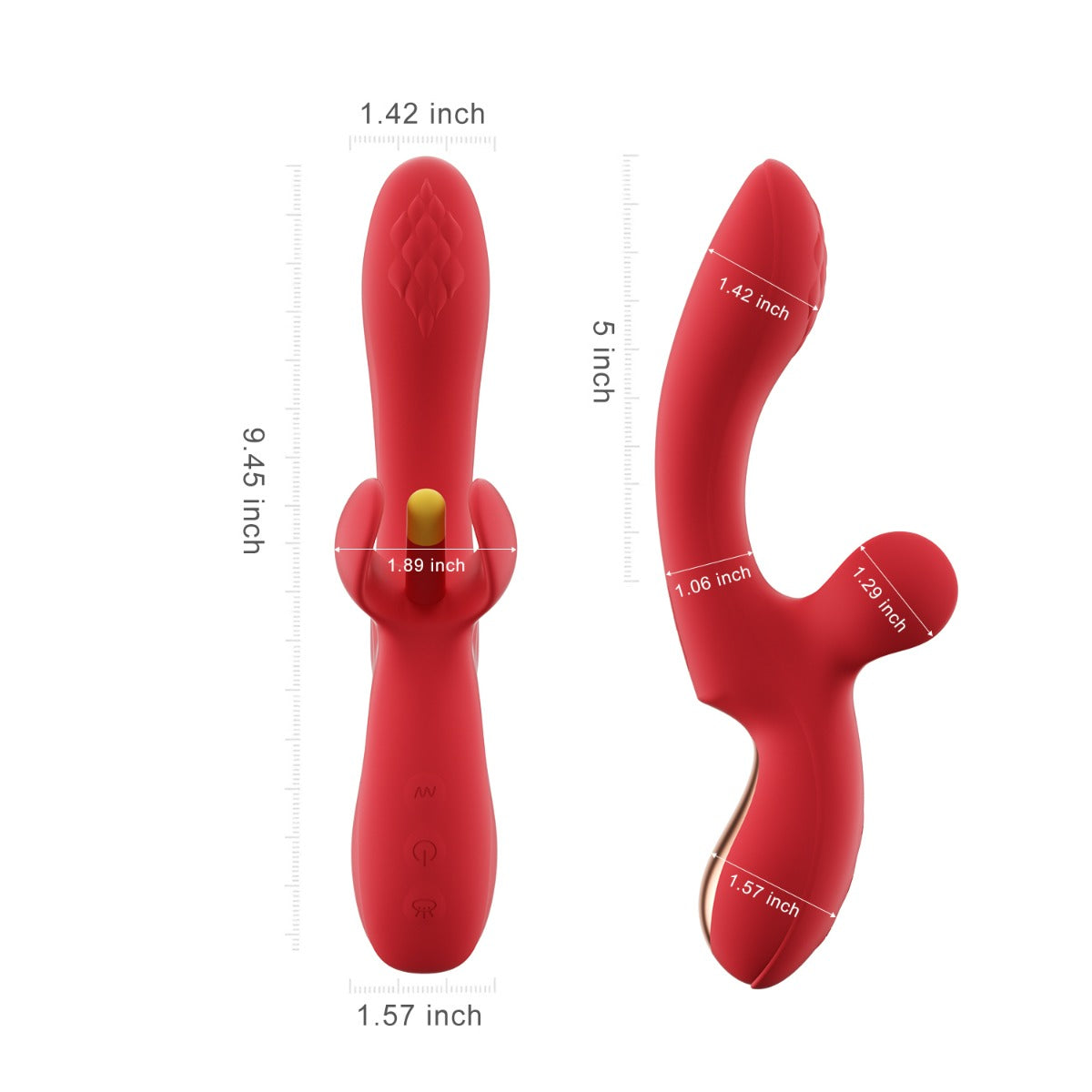 Honey Play Box â€“ Fortexa â€“ Kinky Finger Flapping Clit & G-Spot Vibrator (App Controlled)