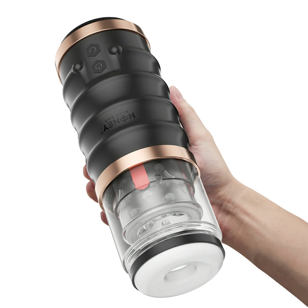Honey Play Box â€“ Warrior â€“ Auto-Thrusting Stroker (Automatic Male Masturbator)