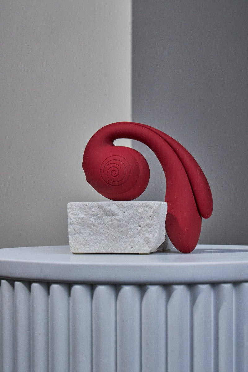 SVibe Snail GIZI Pro Triple G-Spot Stimulator - Bordeaux