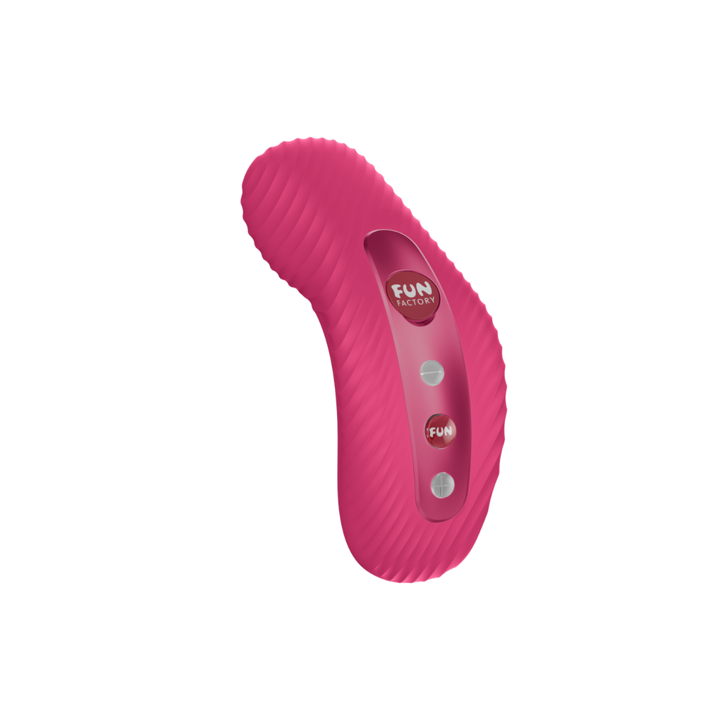 Fun Factory - Laya III - Lay-On Vibrator - Raspberry - Rechargeable  Battery