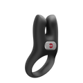 Fun Factory - Nos - Vibrating Cock Ring - Black - Rechargeable  Battery