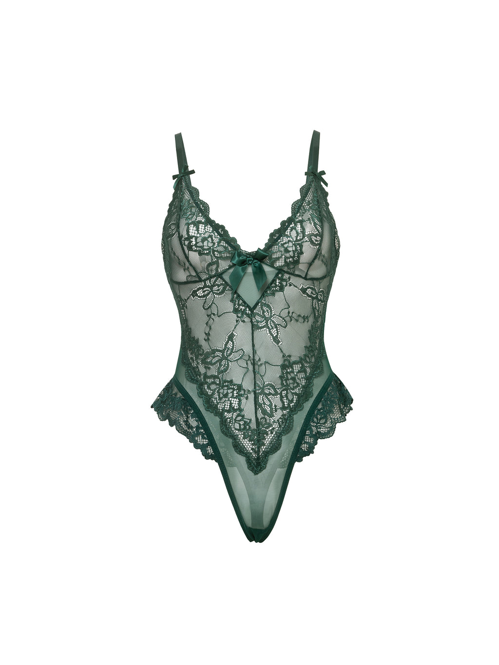 Oh La La Cheri - Valentine Teddy - L - Rainforest Green
