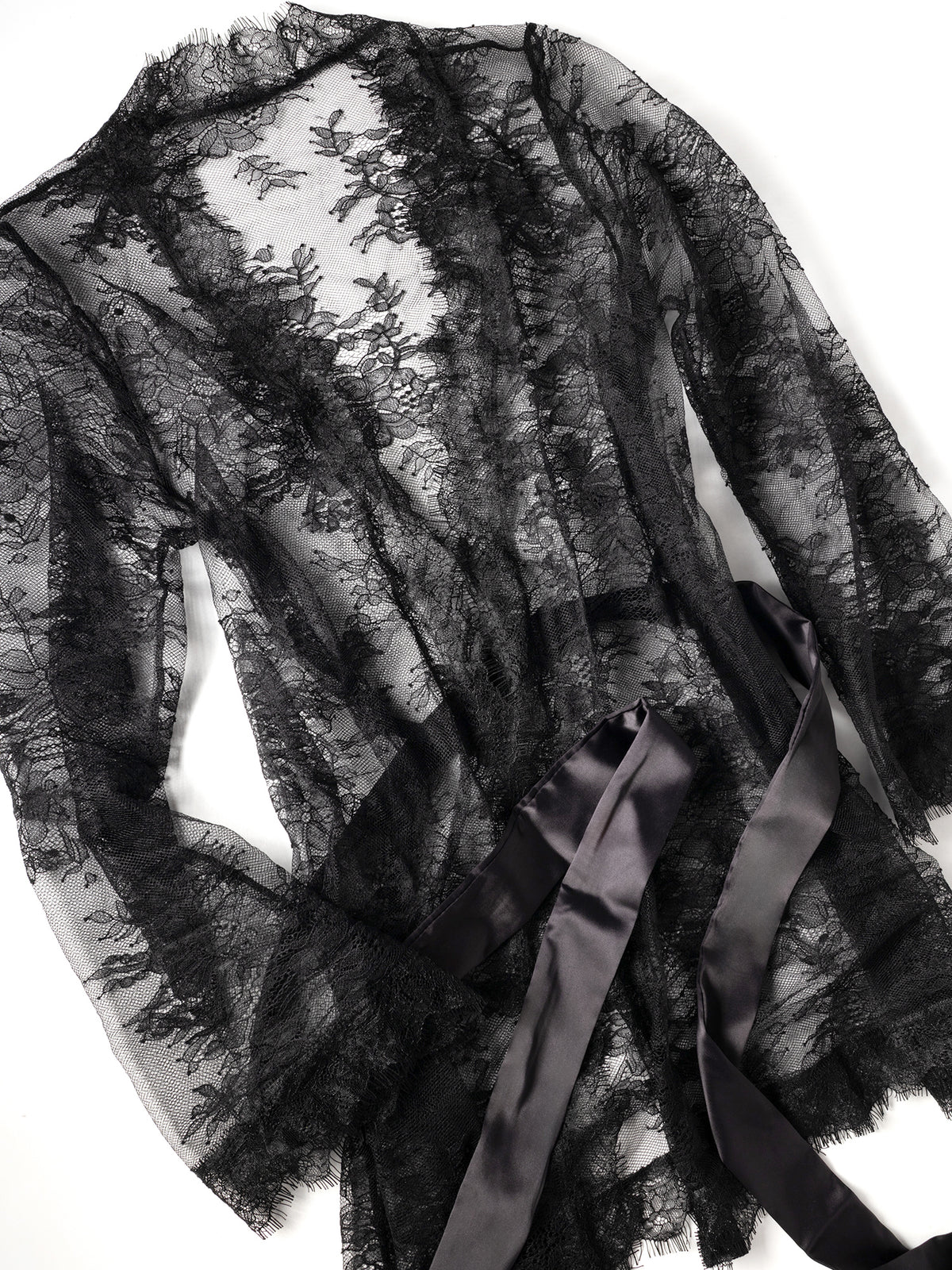 Oh La La Cheri - Amore Robe - S/M - Black