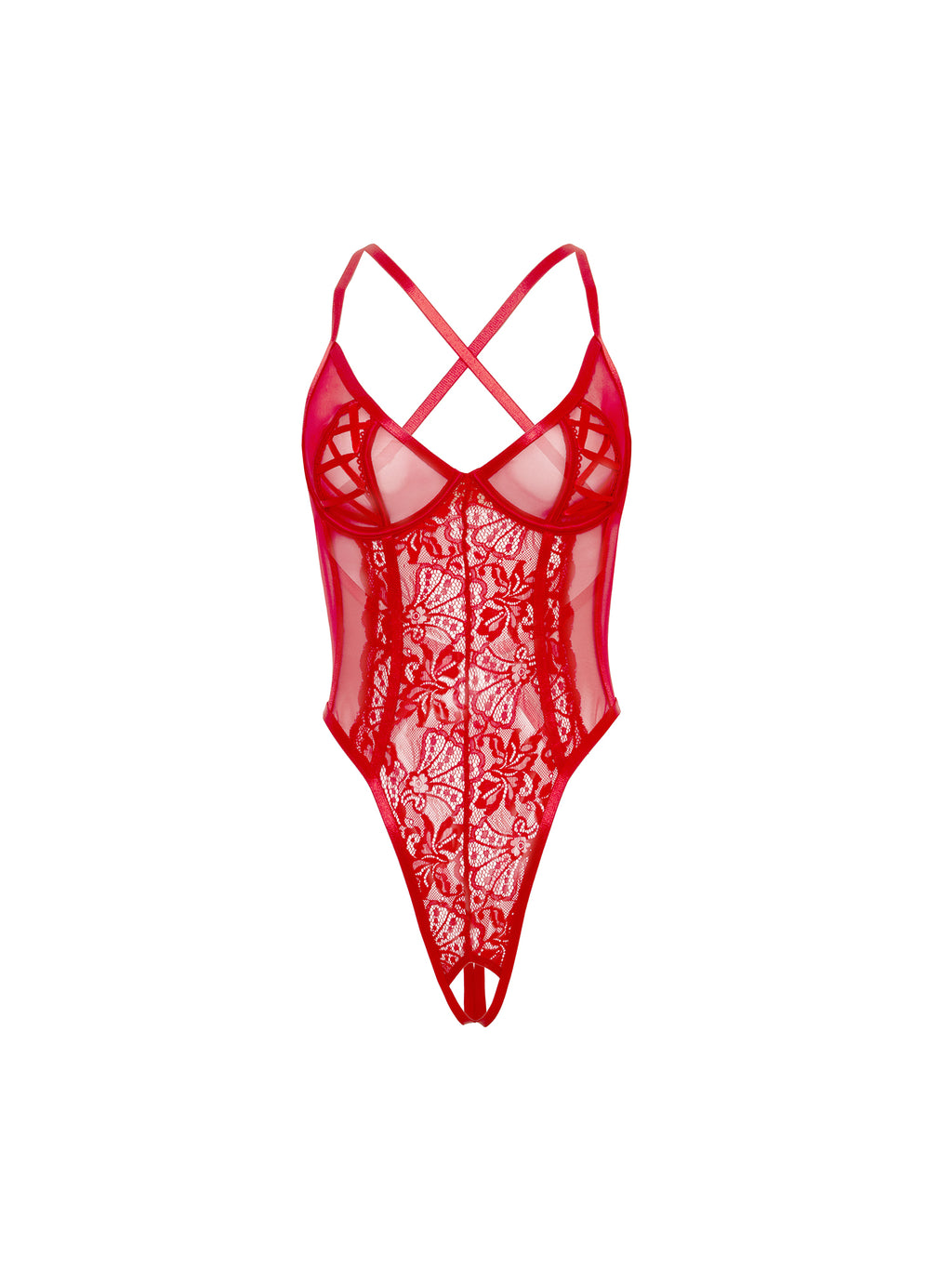 Oh La La Cheri - Brielle Teddy - L/XL - Red