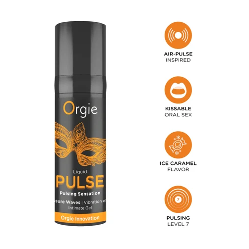 OrgieÂ Liquid Pulse - Pulsing Sensation Intimate Gel - 15ml