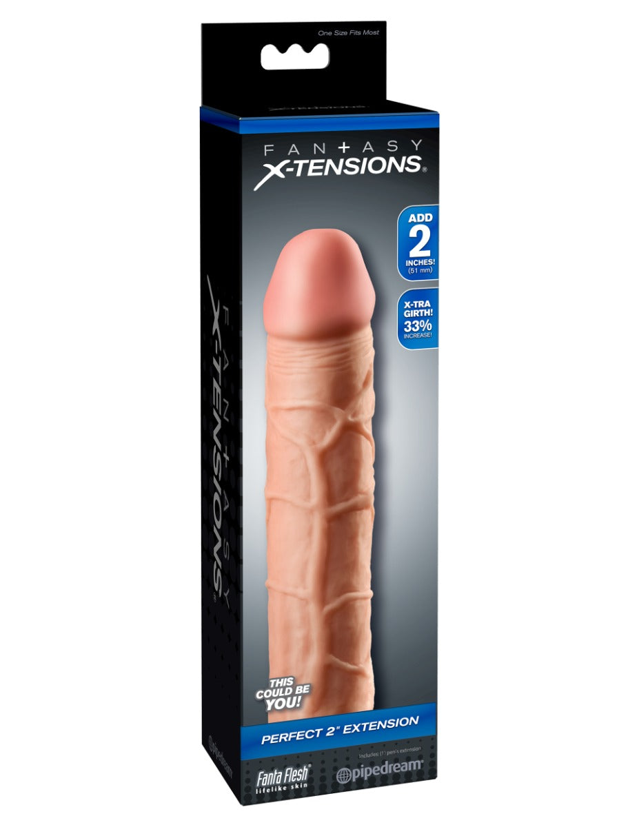 Pipedream - Fantasy X-tensions  - Perfect 2" Extension - Light