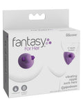 Pipedream - Fantasy For Her - Vibrating Nipple Suck-Hers  - Purple