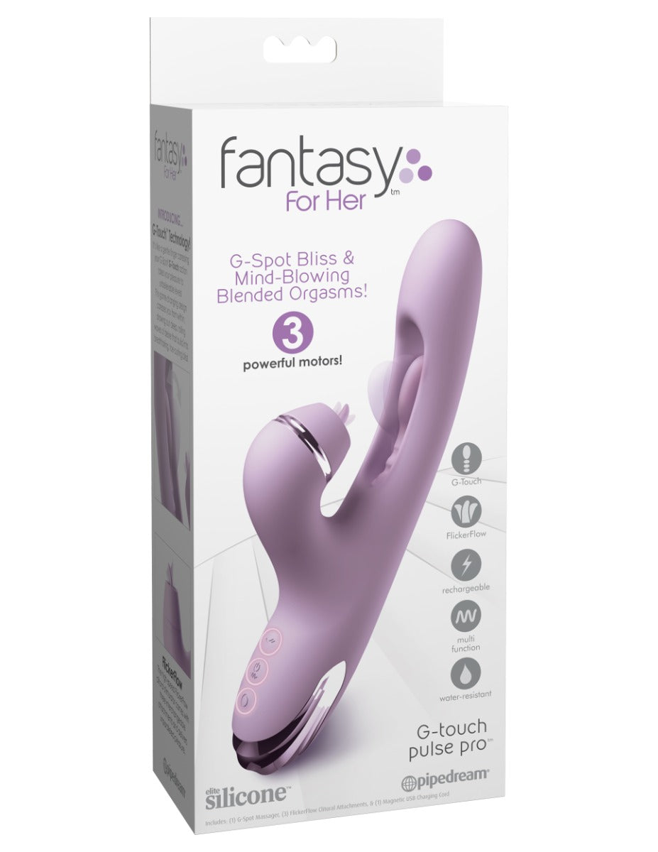 Pipedream - Fantasy For Her - G-Touch Pulse Pro - Purple