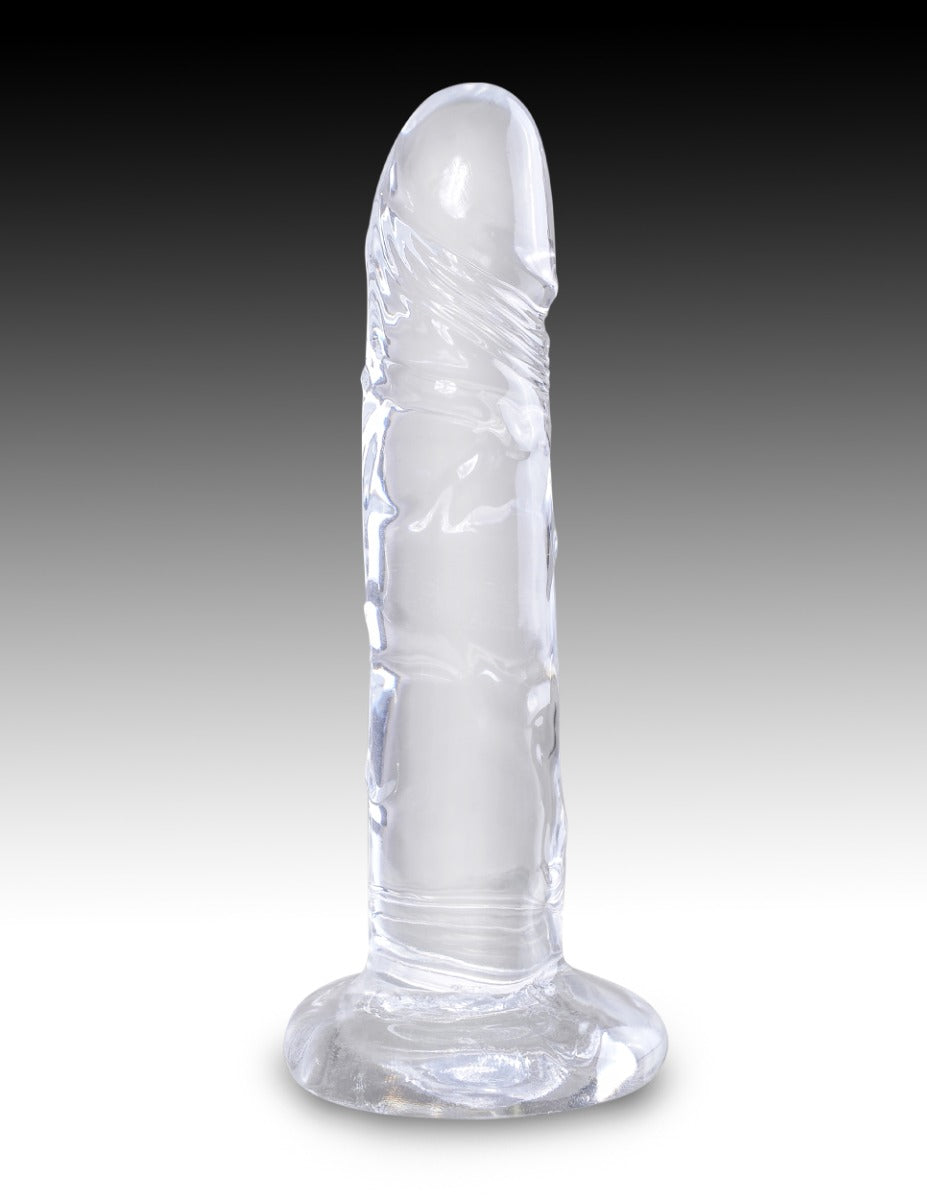 Pipedream - King Cock Clear - 6"  - Clear