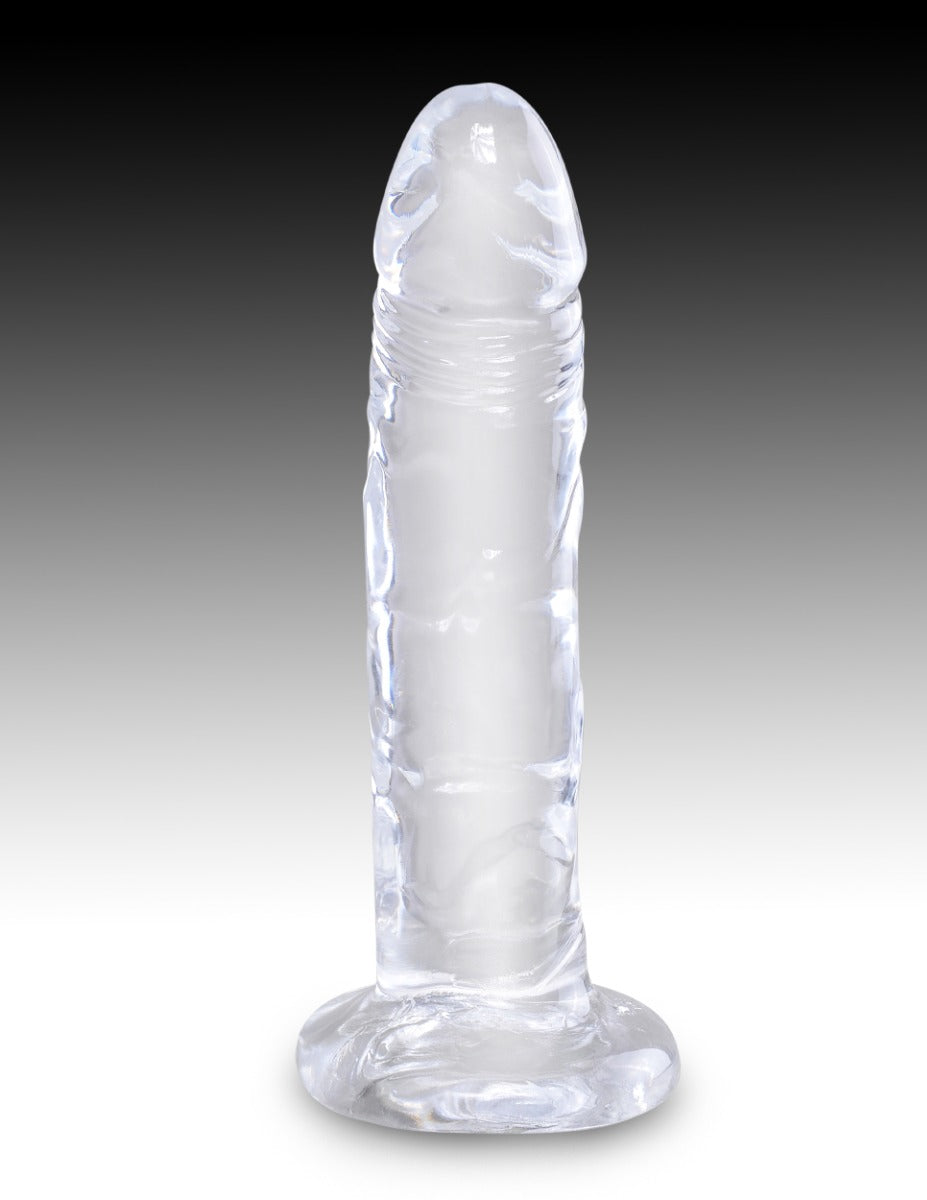 Pipedream - King Cock Clear - 6"  - Clear