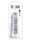 Pipedream - King Cock Clear - 8"  - Clear
