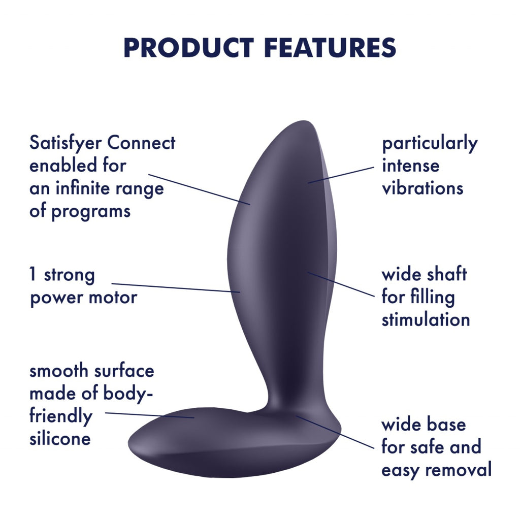 Satisfyer Power Plug - Plum