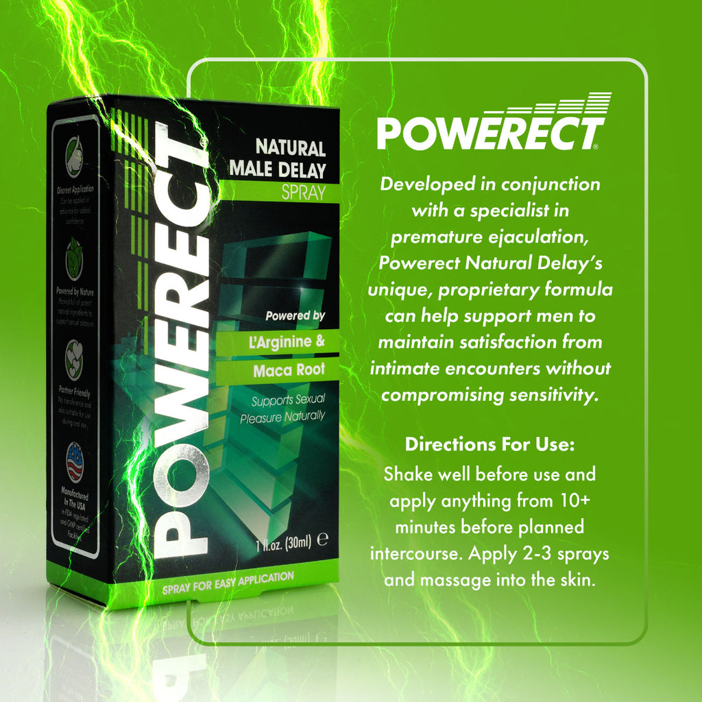 Powerect Natural Delay Spray 30ml (fragrance free)