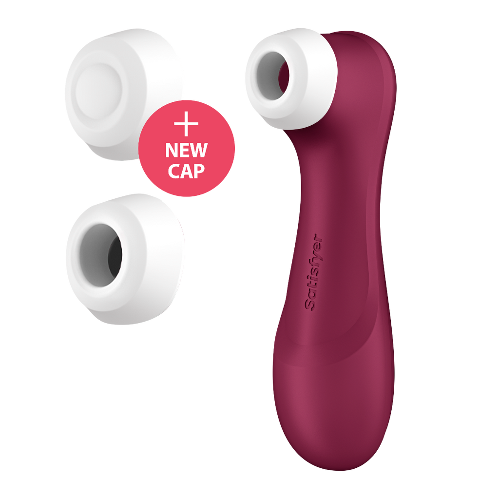Satisfyer Pro 2 â€“ Generation 3 With Liquid Air Technology â€“ App Enabled Wine Red