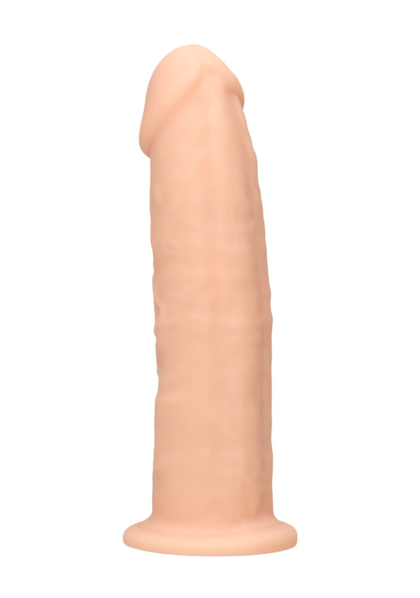 Real Rock Silicone Dildo Without Balls 6\" (Flesh)