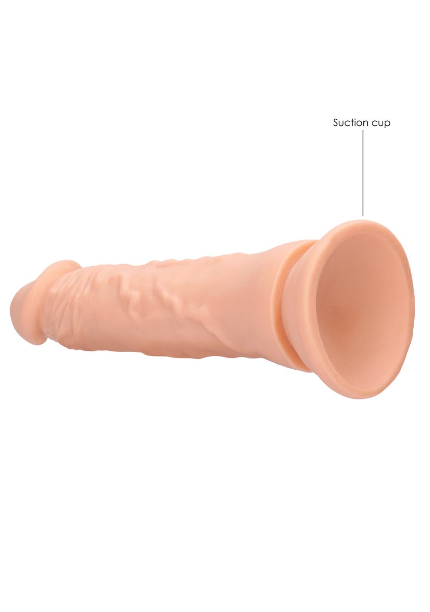 Real Rock Dong Without Testicles 9\" (Flesh)