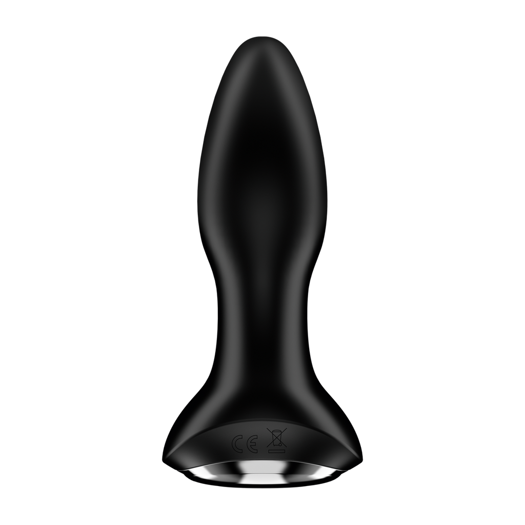 Satisfyer Rotator Plug 2+ App-Controlled Black Rotating Vibrating Anal Plug