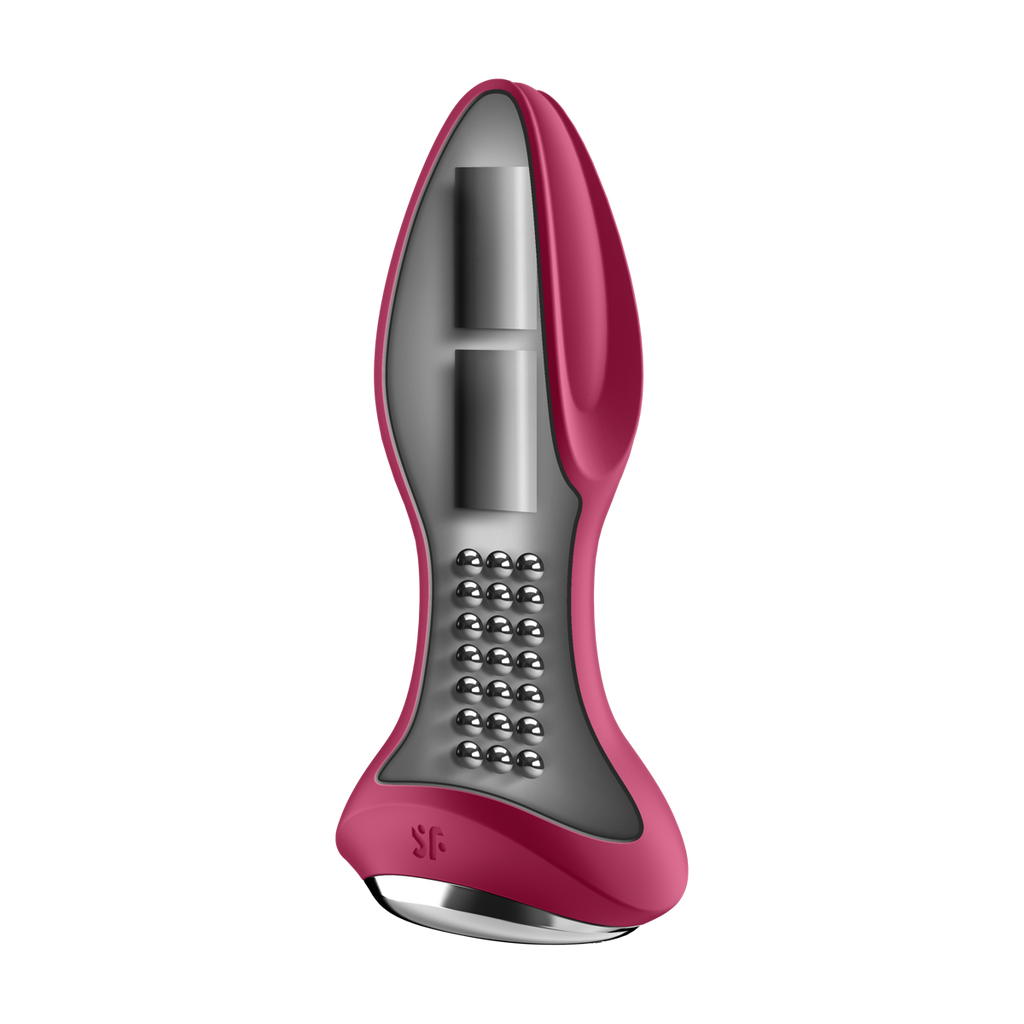 Satisfyer Rotator Plug 2+ App-Controlled Fuchsia Rotating Vibrating Anal Plug