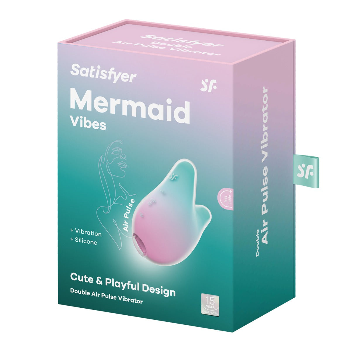 Satisfyer Mermaid Vibes - Mint/Pink