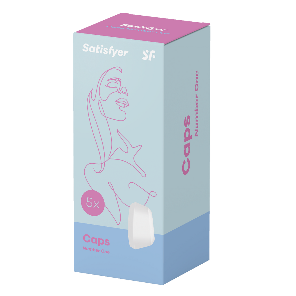 Satisfyer 1 Next Generation Silicone Suction Head 5 Pack