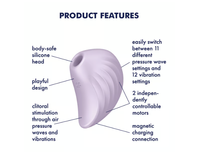 Satisfyer Pearl Diver - Violet