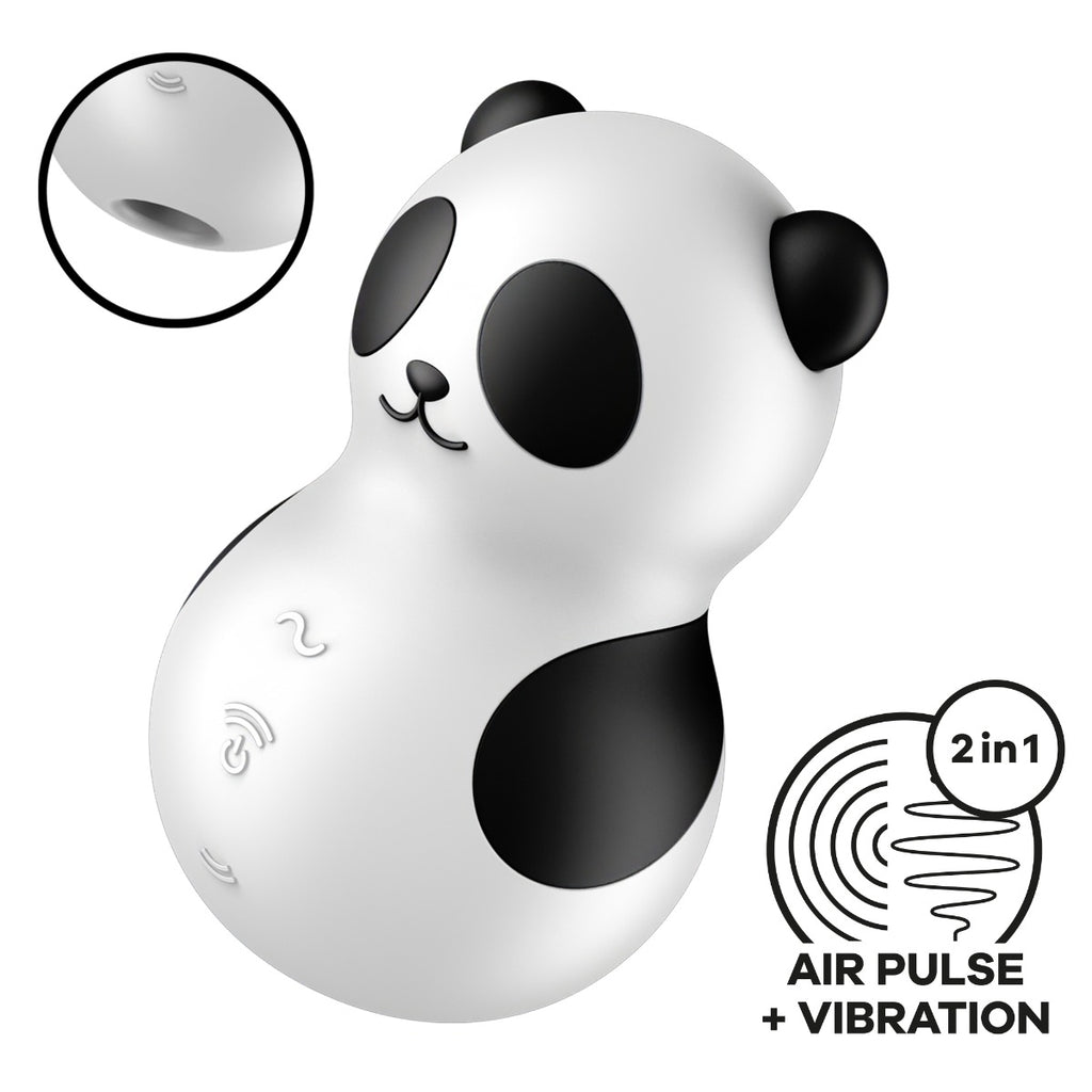 Satisfyer Pocket Panda - White