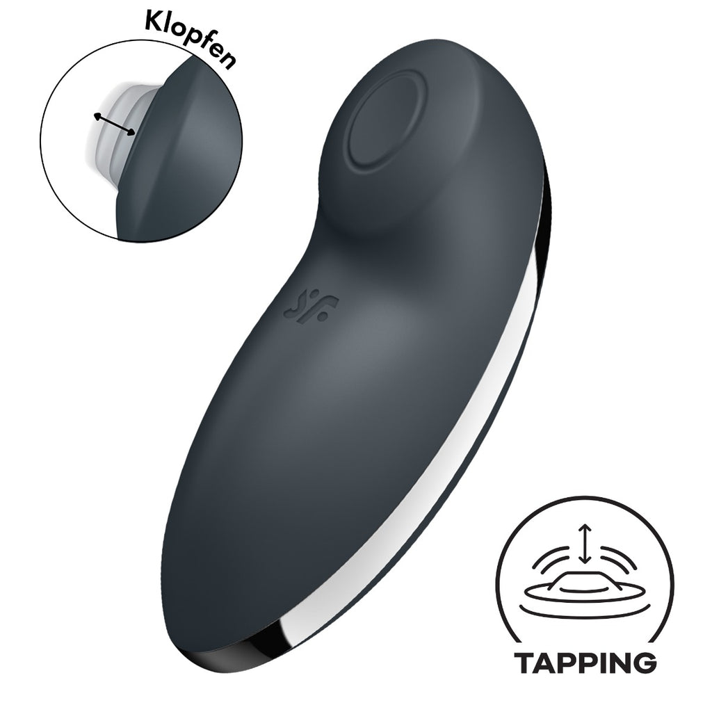 Satisfyer Tap & Climax 2 - Grey